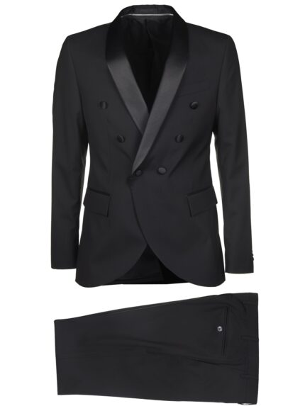CORNELIANI ABITO NERO SMOKING