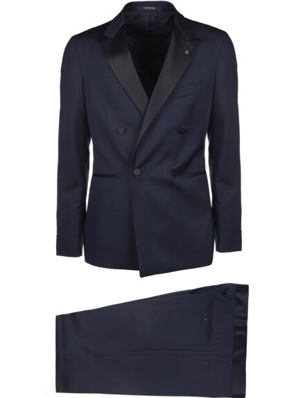 TAGLIATORE ABITO BLU SMOKING
