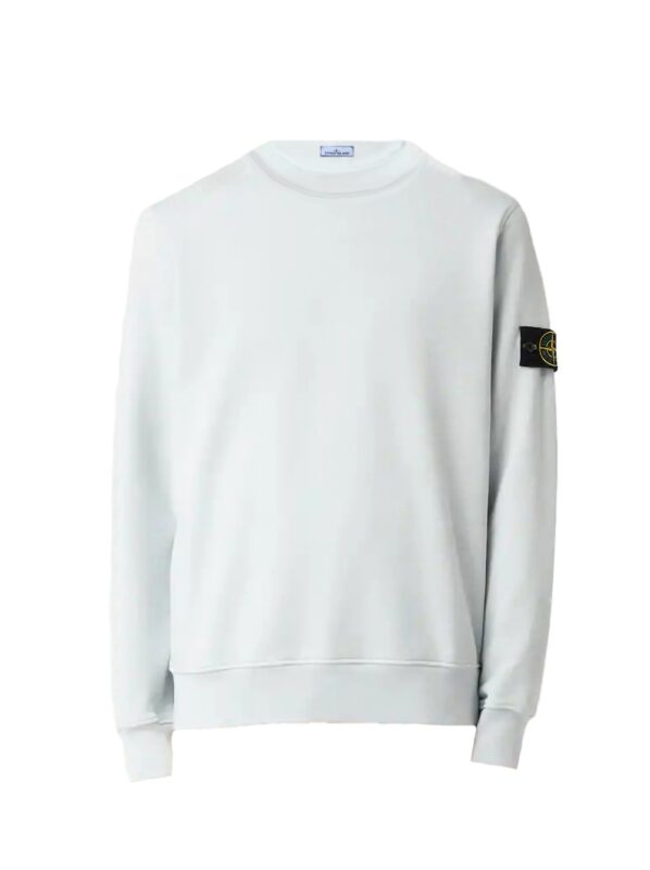 STONE ISLAND MAGLIA CELESTE
