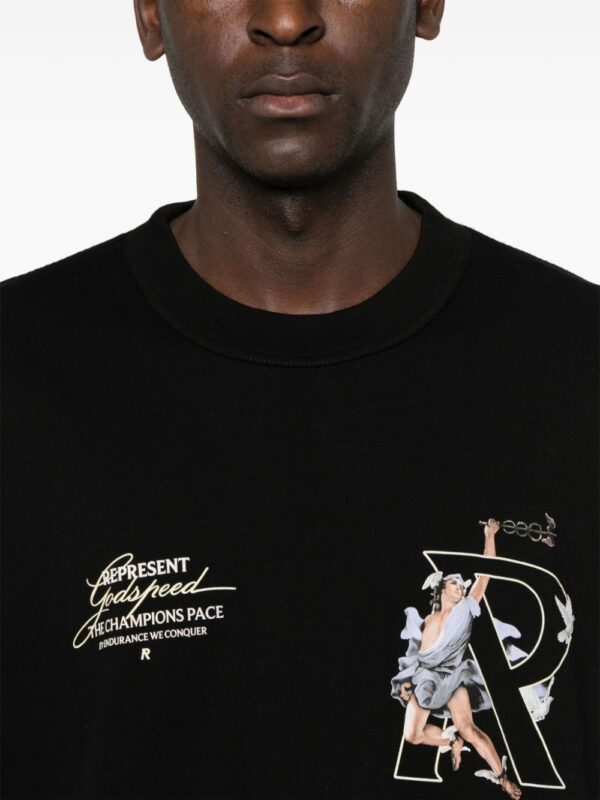 REPRESENT T-shirt Jet black