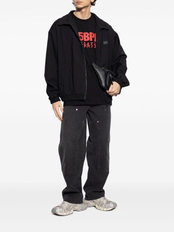 44 LABEL T-SHIRT NERO 155BMP
