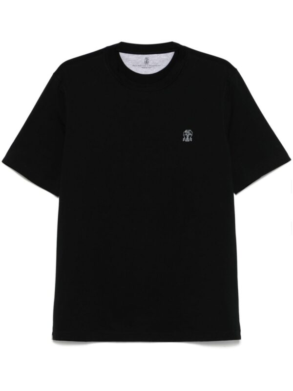 BRUNELLO CUCINELLI T-SHIRT NERO