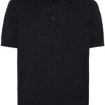 BRUNELLO CUCINELLI POLO NERO