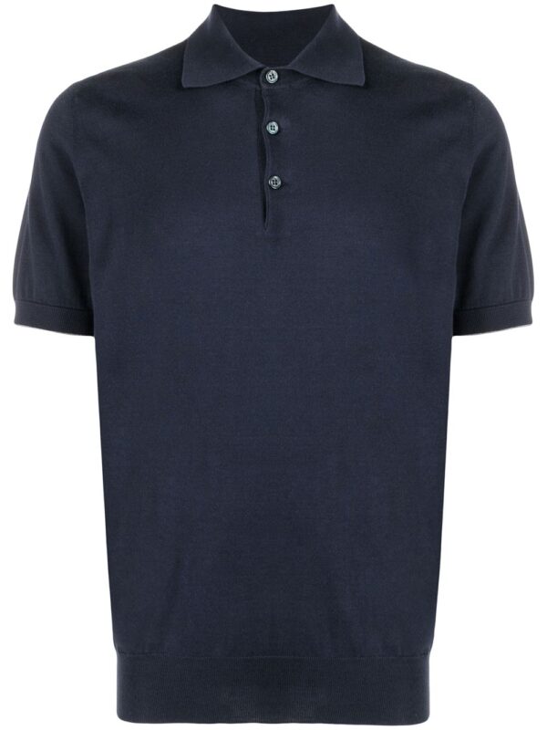 BRUNELLO CUCINELLI POLO BLU