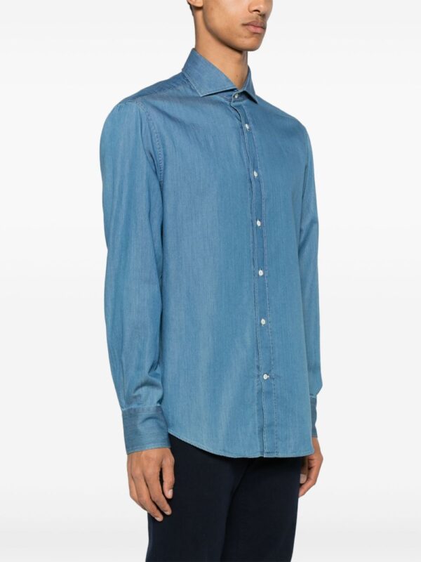 BRUNELLO CUCINELLI CAMICIA DENIM