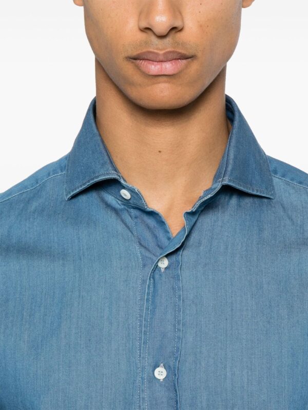 BRUNELLO CUCINELLI CAMICIA DENIM
