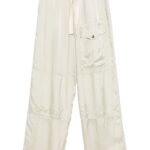 DRIES VAN NOTEN PANTALONI BIANCO AVORIO