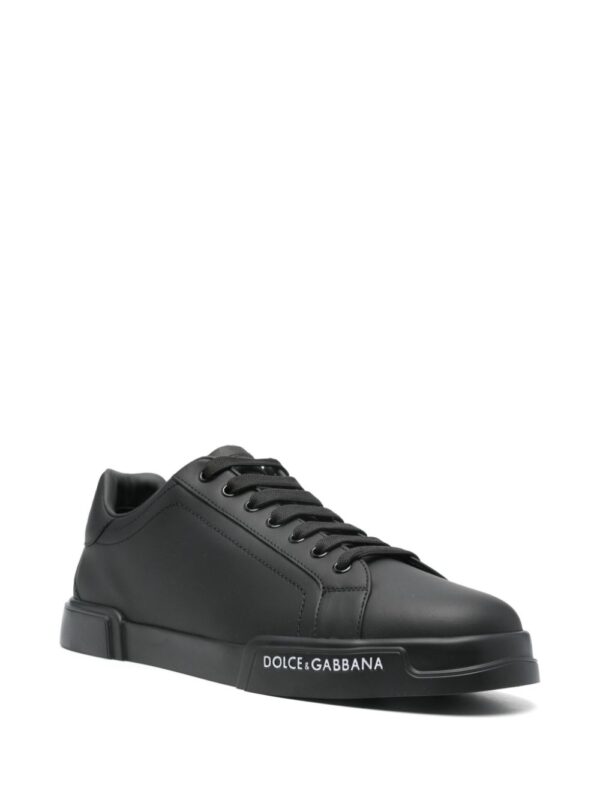 DOLCE & GABBANA SNEAKERS NERO PORTOFINO