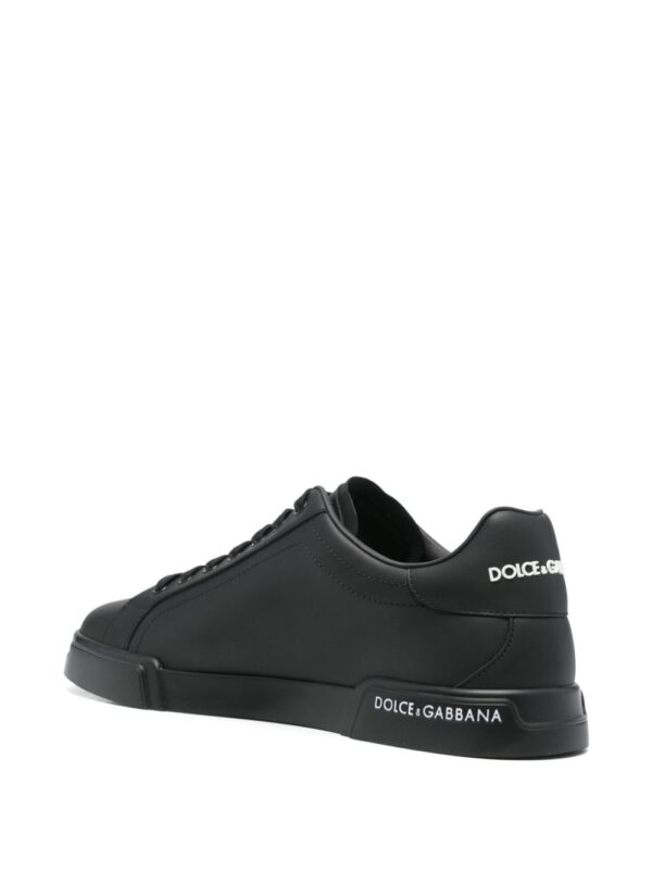 DOLCE & GABBANA SNEAKERS NERO PORTOFINO