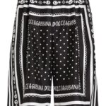 DOLCE&GABBANA BERMUDA NERO