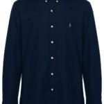 POLO RALPH LAUREN CAMICIA BLU SCURO