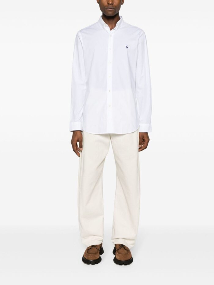 POLO RALPH LAUREN CAMICIA BIANCO - immagine 5