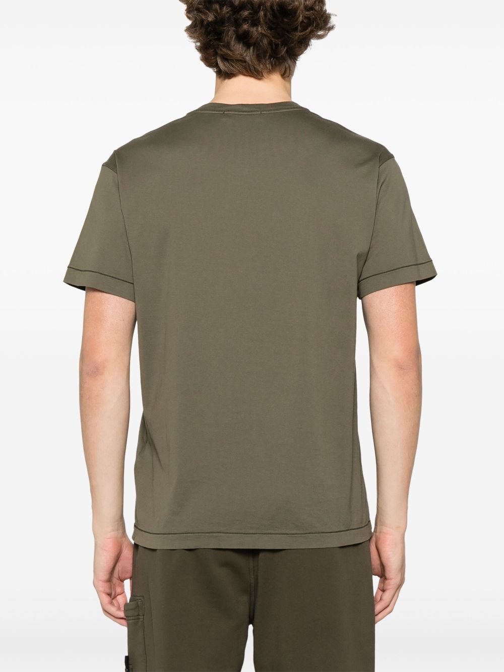 【Stone 】LuisaViaRoma 半袖 Tシャツ（Verde Militare） Stone Island: men's clothing in technical style – Urbanstaroma