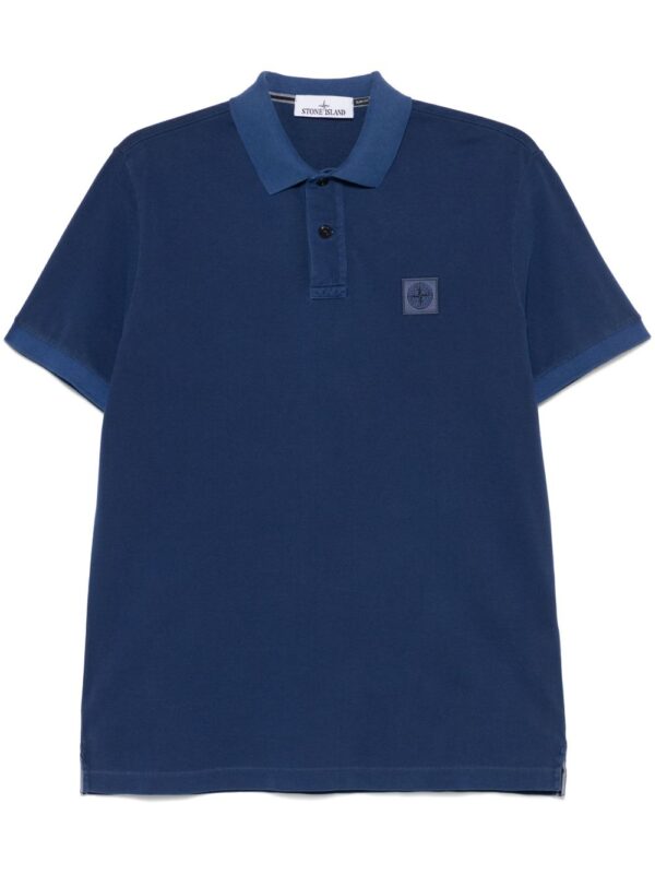 STONE ISLAND POLO BLU