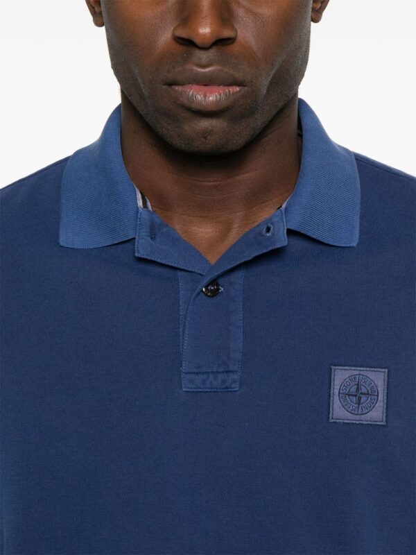 STONE ISLAND POLO BLU