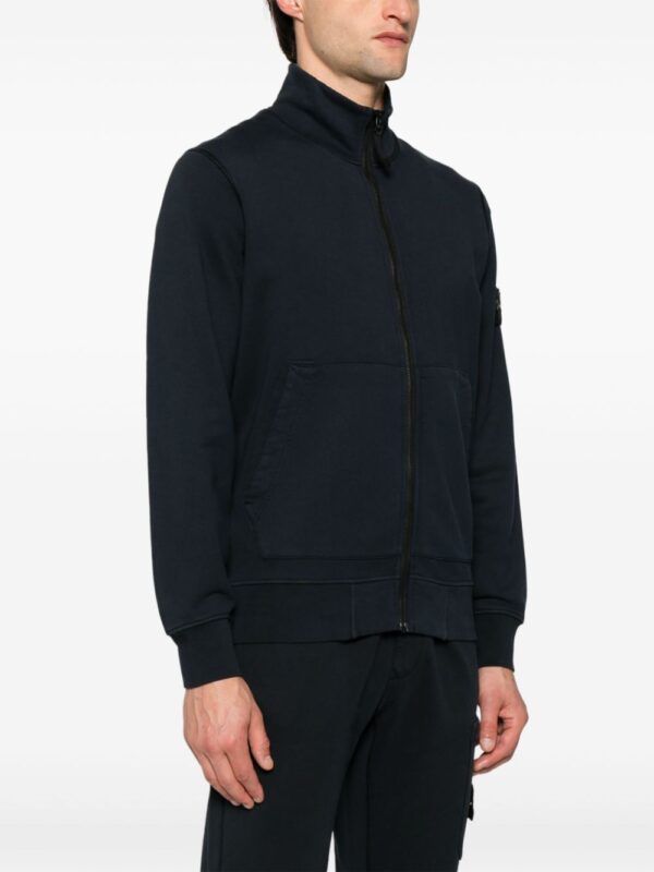 STONE ISLAND FELPA BLU