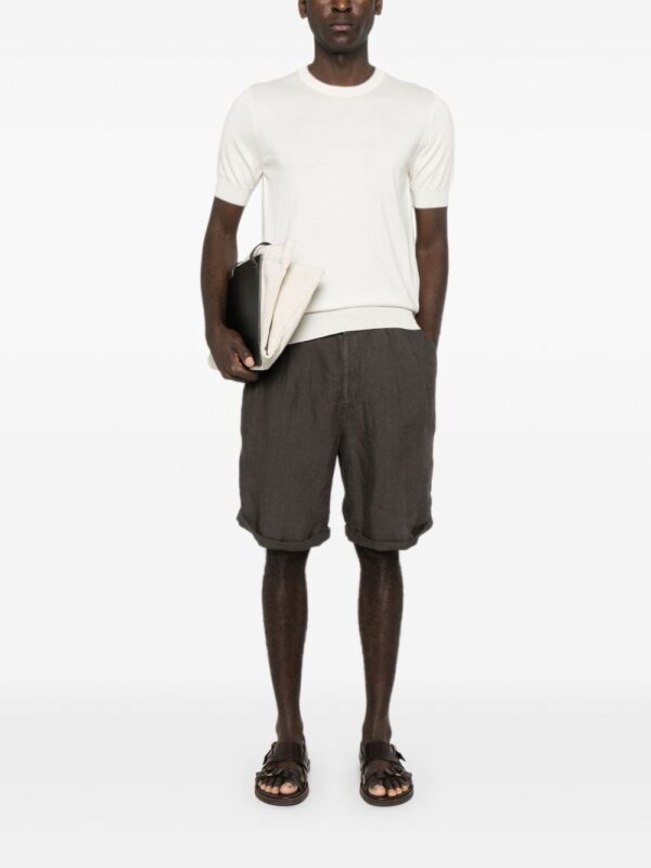 BRUNELLO CUCINELLI T-SHIRT ECRU
