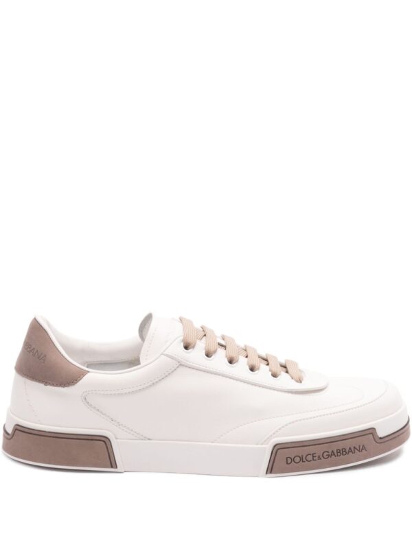 DOLCE&GABBANA SNEAKERS BIANCO/TORTORA