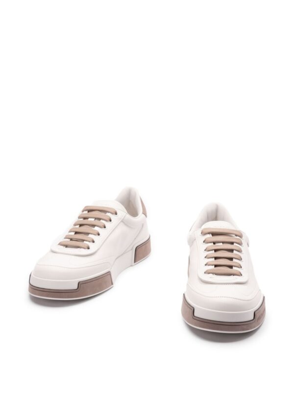 DOLCE&GABBANA SNEAKERS BIANCO/TORTORA