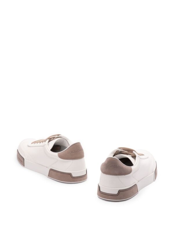 DOLCE&GABBANA SNEAKERS BIANCO/TORTORA