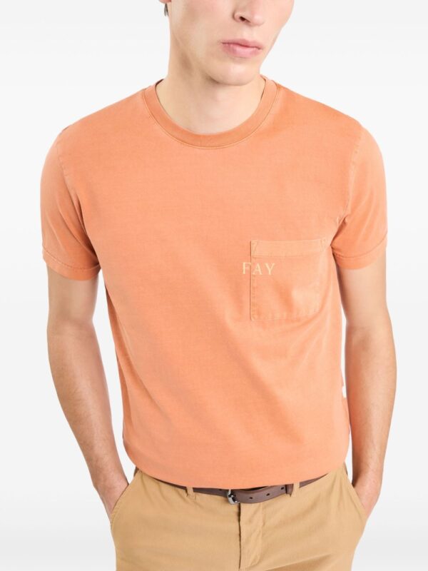 FAY T-SHIRT ARANCIONE