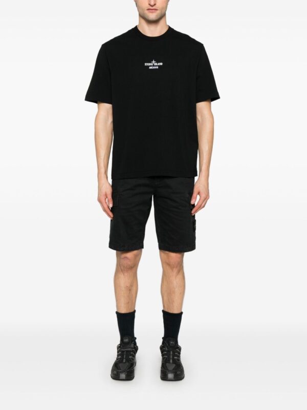 STONE ISLAND T-SHIRT NERO