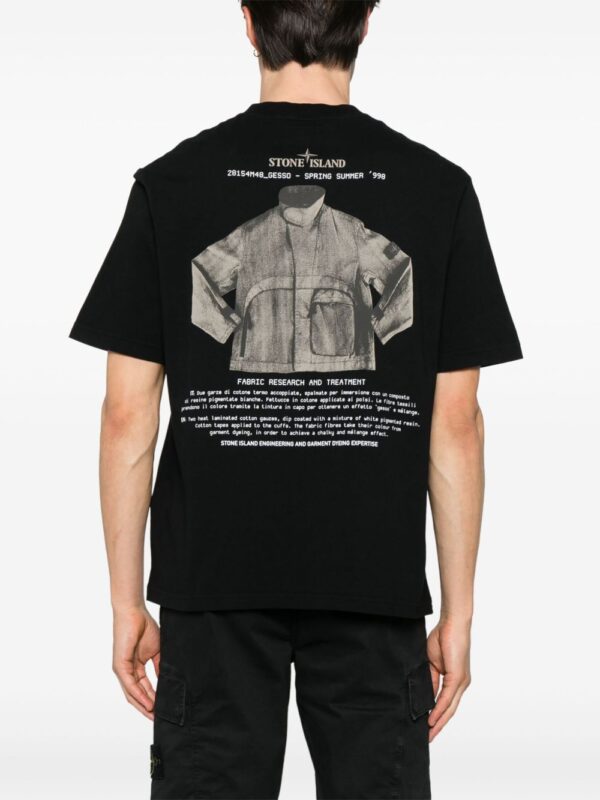 STONE ISLAND T-SHIRT NERO