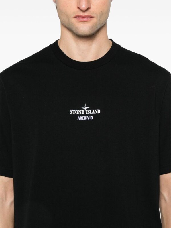 STONE ISLAND T-SHIRT NERO