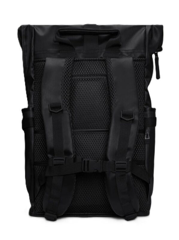 RAINS ZAINO BLACK GRAIN