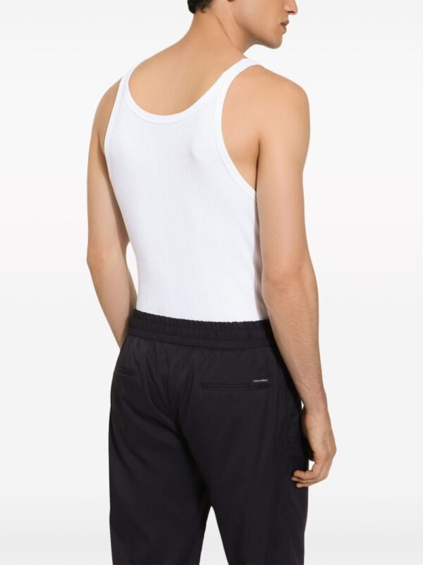 DOLCE&GABBANA CANOTTA BIANCO