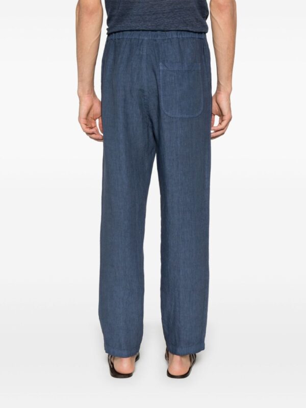 120% LINO PANTALONI BLU