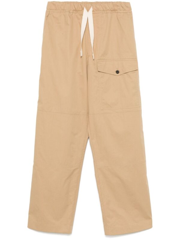 DRIES VAN NOTEN PANTALONI BEIGE