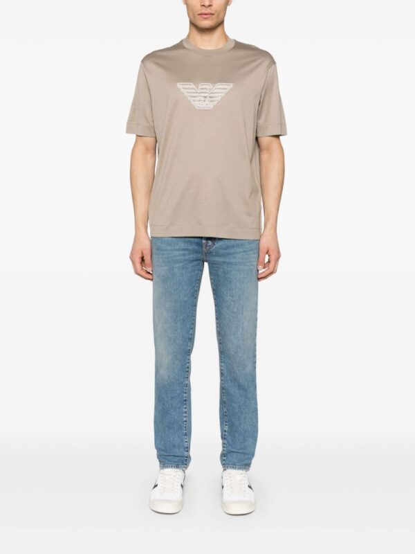 EMPORIO ARMANI T-SHIRT TORTORA
