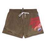 DSQUARED2 COSTUME VERDE MILITARE