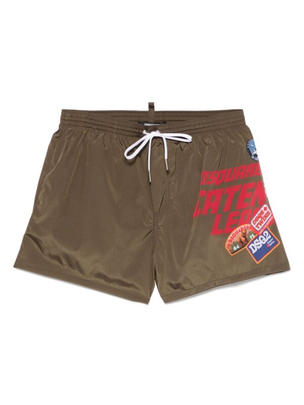 DSQUARED2 COSTUME VERDE MILITARE
