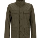 HERNO GIUBBOTTO VERDE MILITARE