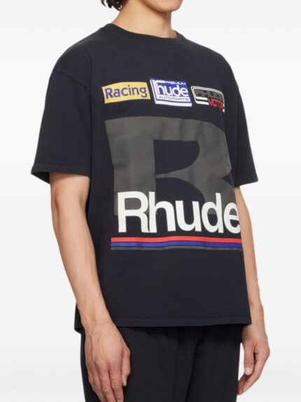 RHUDE T-SHIRT NERO - Shop Online - Il Faro Uomo Boutique RHUDE T-SHIRT NERO - Shop Online - Il Faro Uomo Boutique