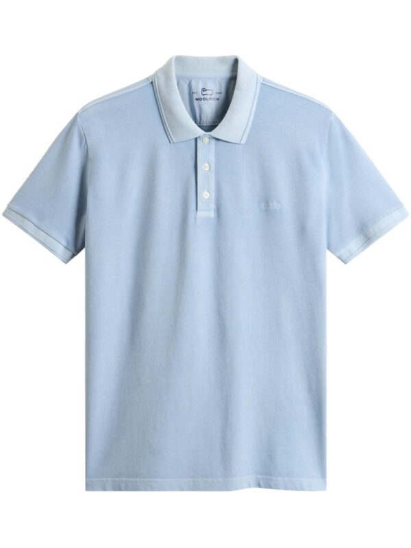 WOOLRICH POLO AZZURRO