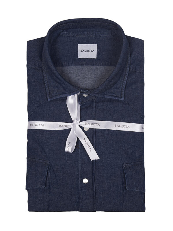 BAGUTTA Camicie Stone washed
