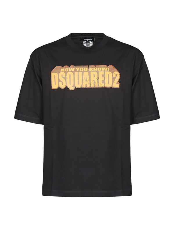 DSQUARED2 T-SHIRT NERO