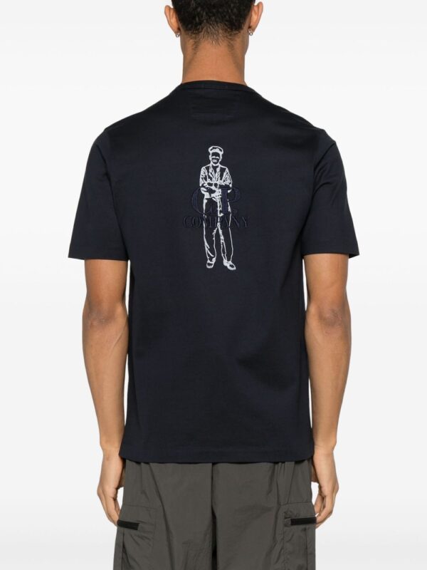 C.P. COMPANY T-SHIRT BLU