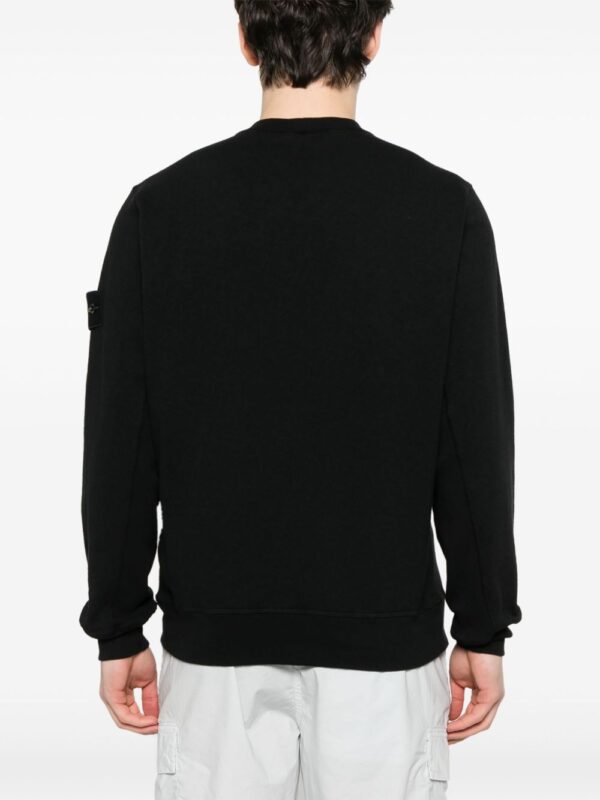 STONE ISLAND FELPA NERO
