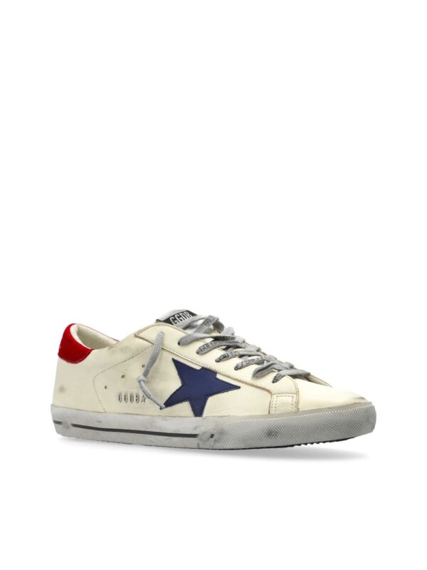 GOLDEN GOOSE Sneakers White/blue/red