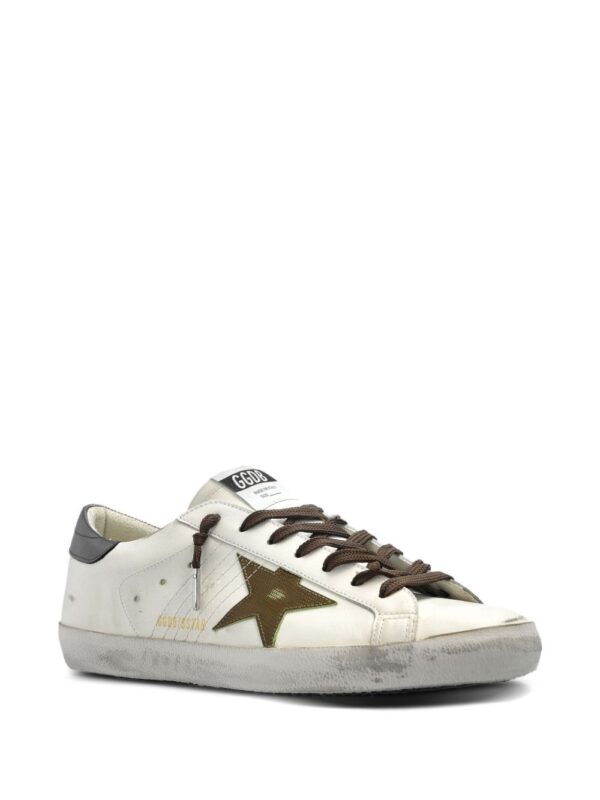 GOLDEN GOOSE SNEAKERS BIANCO/VERDE