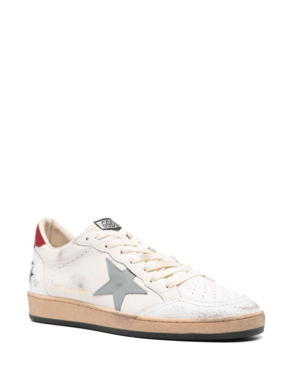 GOLDEN GOOSE Sneakers White/silverblue/red