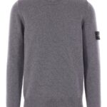 STONE ISLAND MAGLIA GRIGIO CHIARO