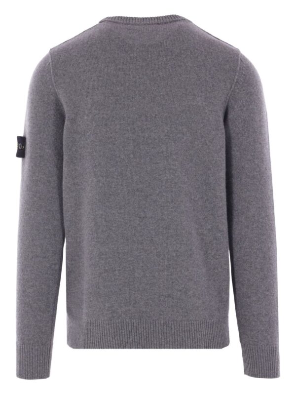 STONE ISLAND MAGLIA GRIGIO CHIARO
