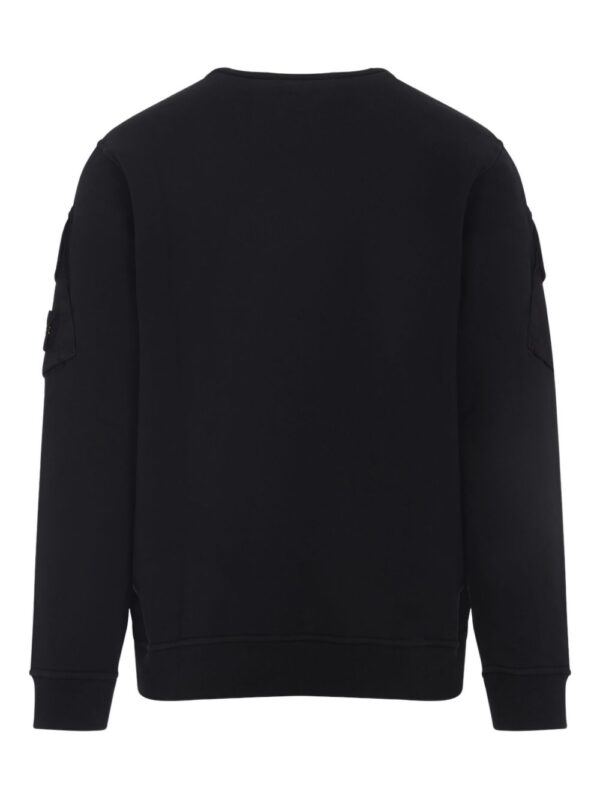 STONE ISLAND FELPA NERO