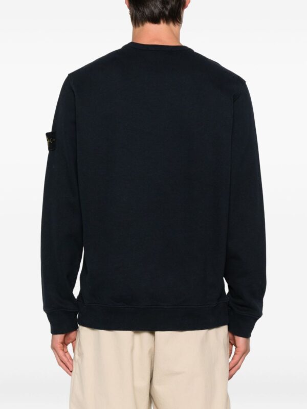 STONE ISLAND FELPA BLU