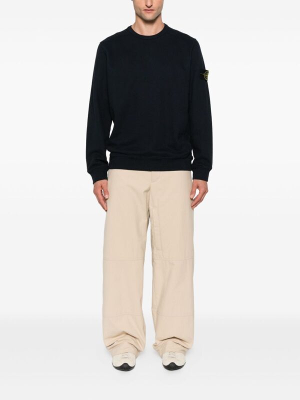 STONE ISLAND FELPA BLU